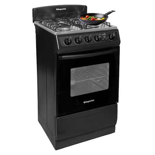 SN-7005 08 P1 AXXIS - ESTUFA SUPERIOR PISO TORRE HORNO GRATINADOR EE GAS NATURAL NEGRA